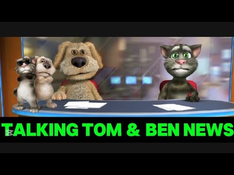 Fun time try not to laugh talking tom& ben funny video