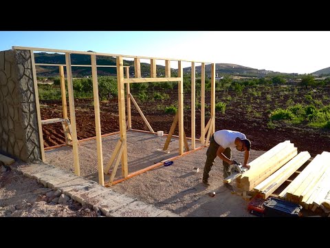 I AM BUILDING A WOODEN VILLA FOR MY CUSTOMER - Part 1