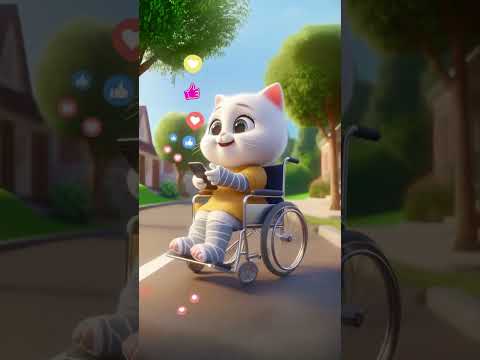 Don't play on your phone while walking #catlovers #cutecat #funny #cat