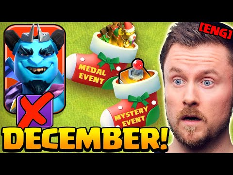 New Epic Equipment and Every Event in December in Clash of Clans