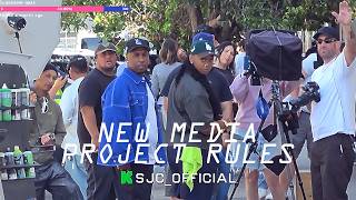 BEHIND the SCENES in LA: Film Crews and NEW Media Project RULES