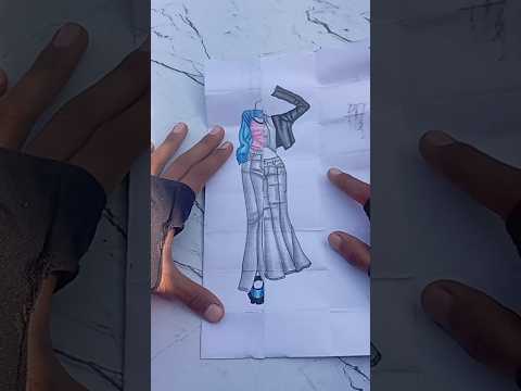 How many outfits in this page ❓//#spellofdrawing #drawing #art#outfitdrawing#outfit #howmanyoutfits