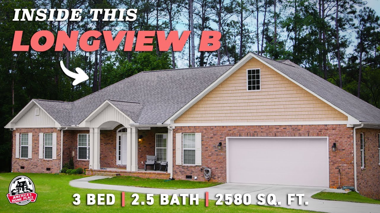 INSIDE This 2500+ SQ. FT. Longview B | 3 Bed 2.5 Bath