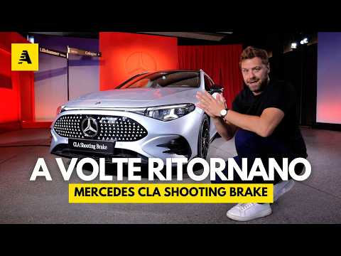 Nuova MERCEDES CLA Shooting Brake 2026 | 761 km di autonomia. Ma c'è anche IBRIDA... ⚠️