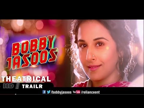 &quot;BOBBY JASOOS&quot; THEATRICAL TRAILER | Vidya Balan