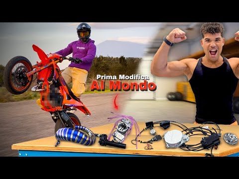 TRASFORMIAMO IL PRIMO KTM INIEZIONE A CARBU 😳 E' PURA FOLLIA 13 MILA GIRI DI FUEGO