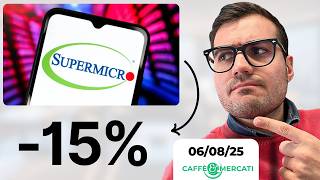 Trimestrale Super Micro Computer (SMCI) disastrosa: crollo del 15%