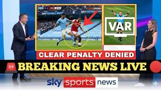 SCANDAL!! 😡 ARSENAL ROBBED BY VAR vs MAN CITY – CLEAR PENALTY DENIED SHOCKS FOOTBALL!!