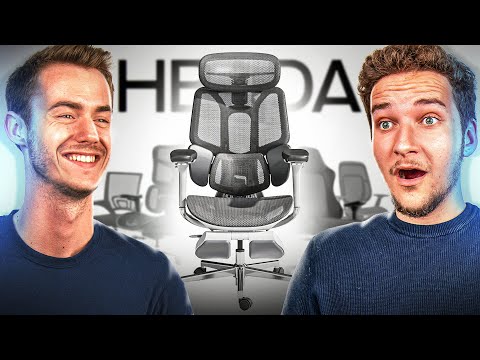 UNE CHAISE À 40€ VS CHAISE ERGONOMIQUE À 1200€ ! (HBADA E3)