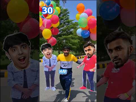 Who Will Fly First ? TechnoGamer Vs TotalGaming  #short#shorts #balloon #holi #holliday