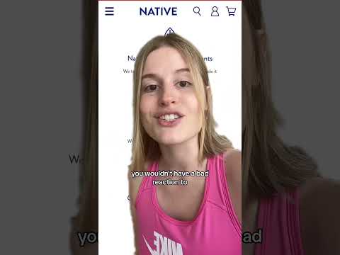 native brand shampoo and deodorant not only did nothing for me, but it almost appears that they made