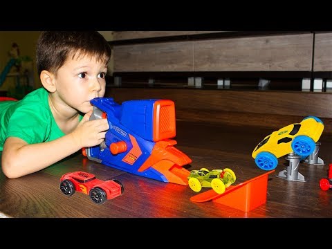 Тёма и новые игрушки NERF Nitro Flashfury Chaos Hot Wheels Крутые Машинки
