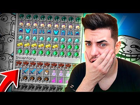 DESSA VEZ PASSEI DOS LIMITES USANDO O MODO CRIATIVO no BED WARS! - TROLLANDO PLAYERS no MINECRAFT!