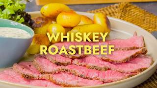 So saftig war Roastbeef noch nie 🔥🥩 Mit genialer Whiskey-Note!