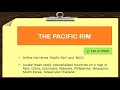 Asian Tigers and Pacific Rim Countries