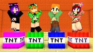 Monster School : Brewing Girls & Brewing Babies - minecraft animation