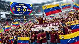 IRAK 0 VS 2 VENEZUELA  / EN VIVO