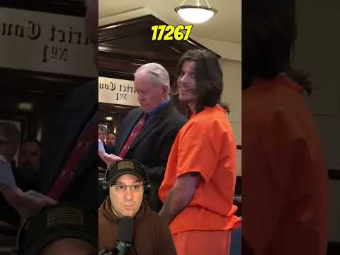DEFENDANT'S WILD REACTION TO 35 YEAR SENTENCE