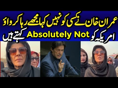 Islamabad: Former Prime Minister Imran Khan's Sister Aleema Khan Talks to Media Beat Reporter