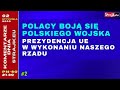 Komentarze dnia Strajku Polacy boj? si? polskiego wojska. Prezydencja UE w wykonaniu naszego rz?du