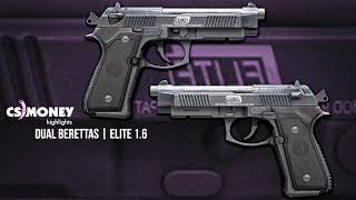 Dual Berettas Elite 1.6 Gameplay