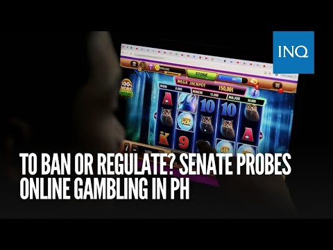 YouTube video thumbnail: To ban or Regulate? Senate Probes Online Gambling in PH