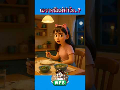 เอวาหนีแม่ทำไม #horror #cartoon #การ์ตูน #หลอน