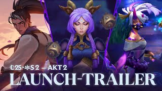 Welten prallen aufeinander | Launch-Trailer für Akt 2 von Saison 2 2025 – League of Legends