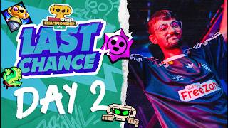 Brawl Stars Championship 2026 | Last Chance Qualifier | Day 2