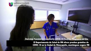 MDH ofrece pruebas gratuitas de COVID-19 en la Ciudad de MPLS, manténgase seguro MN