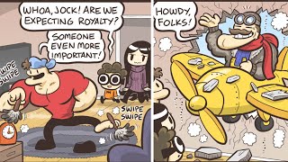 Jock's father visits for the first time [Nerd and Jock comics ep 298]