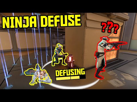 VALORANT But Only INTENSE NINJA DEFUSES