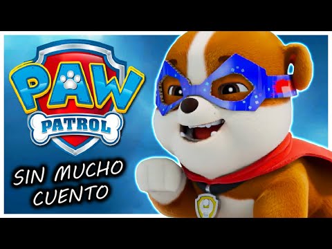 PAW PATROL RUBBLE SE CONVIERTE EN SUPERHEROE | RESUMEN EN 4 MINUTOS