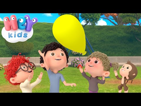 Ballong, ballong!!! 🎈 Ballongsång | HeyKids - Barnsånger på Svenska