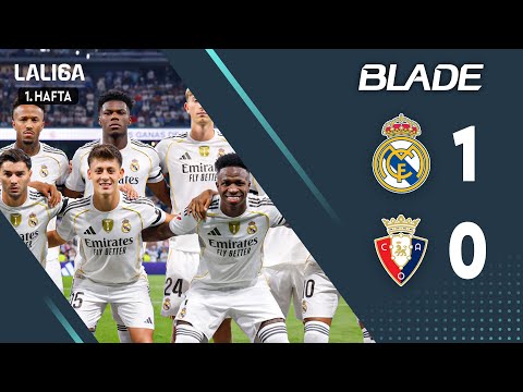 Real Madrid - Osasuna (1-0) - Maç Özeti - LaLiga 2025/26