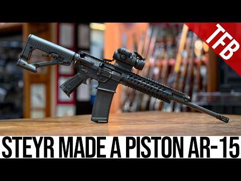 The Steyr STM-556: A Rare Piston AR-15 with AUG DNA