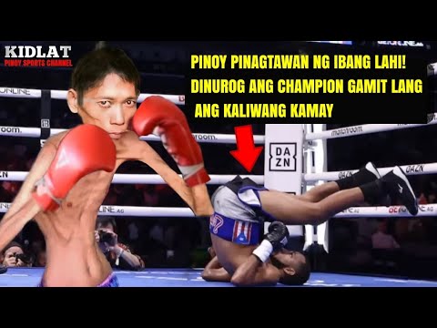 Pinoy PINAGTAWANAN ng ibang Lahi❗️ubod ng payat at Easy fight lang daw AYUN pahiya sila sa...