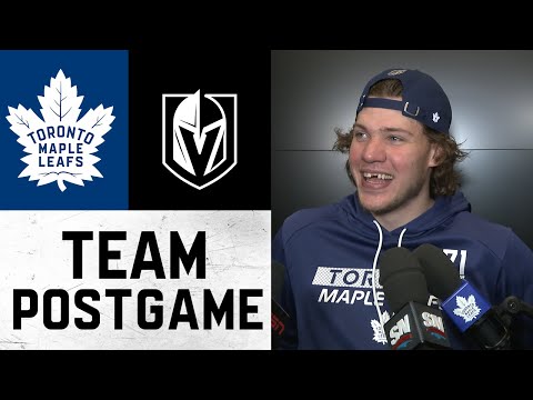 Maple Leafs Media Availability | Postgame vs. Vegas Golden Knights | November 20, 2024