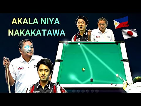 AKALA NIYA NAKAKATAWA, SERYOSO PALA SI EFREN | Rising Star ng Japan tinuruan ni Efren ng leksyon