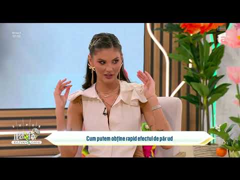 Bucle de sirenă, coafura în trend vara aceasta | Detalii oferite de Diana Baicu