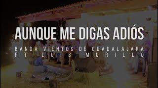 Banda Vientos De Guadalajara - Aunque Me Digas Adiós (En Vivo) FT  @luismurillo8714