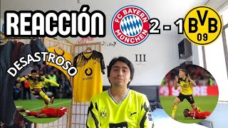Bayern München 2 - 1 Borussia Dortmund | Reacción de un hincha | Bundesliga 2025-26