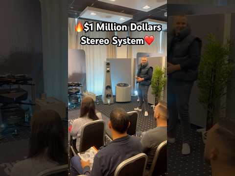 $1 Million Dollars ❤️ Stereo System High-End Audiophile Home Audio Setup ⚙️ #hiend #audiophile #hifi