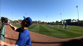 Dodgers Spring Training - Up close with Mookie Betts Cody Bellinger, Joc & AJ