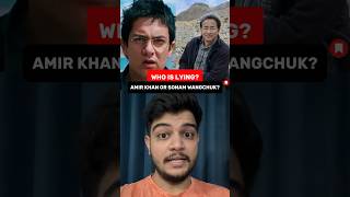 Sonam Wangchuk Vs Aamir Khan 😳 3 Idiots Controversy #shorts