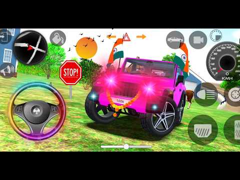 Dollar (Song) Shidu Mosewala Modified Mahindra Black Thar Indian Cars Simulator 3D Gameplay #2026