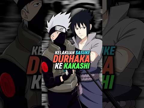 3 Moment Durhaka Sasuke Ke Kakashi #shorts