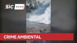 Polícia Federal prende homem em flagrante por queimada ilegal na BR-364