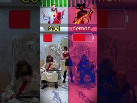 God has defeated the devil#Jesus#christ#Daemon