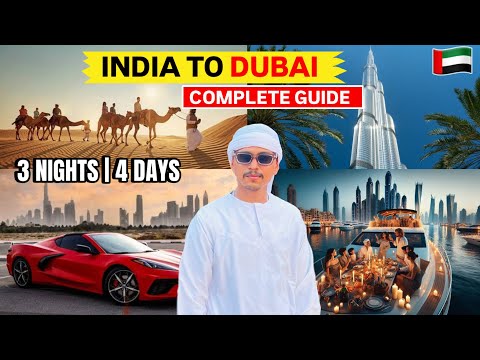 How To Plan india to Dubai Trip in 2025 | Flight,Visa,Stay,Sim Card | दुबई सस्ते में कैसे घूमे